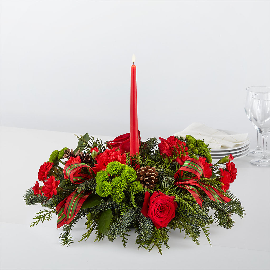 By the Candlelight Centerpiece – Springerville Flower Shop, Springerville AZ