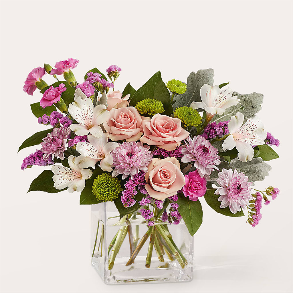 Pink Suede Bouquet – Springerville Flower Shop, Springerville AZ
