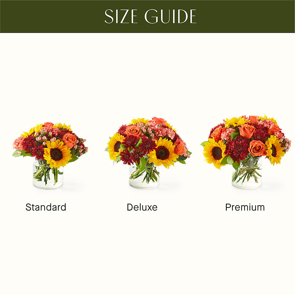 September Sunset Bouquet – Springerville Flower Shop, Springerville AZ