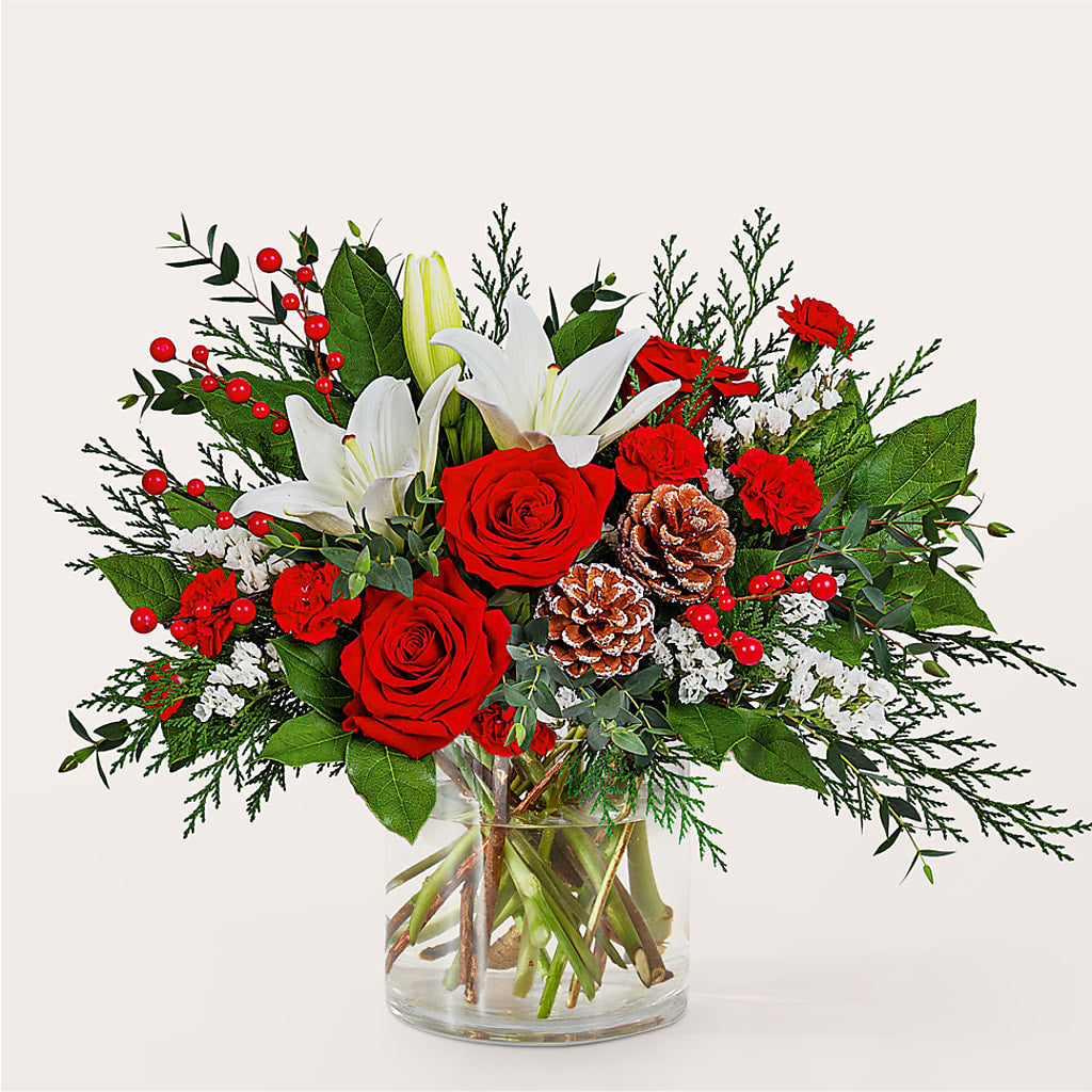 Best in Snow Bouquet – Springerville Flower Shop, Springerville AZ