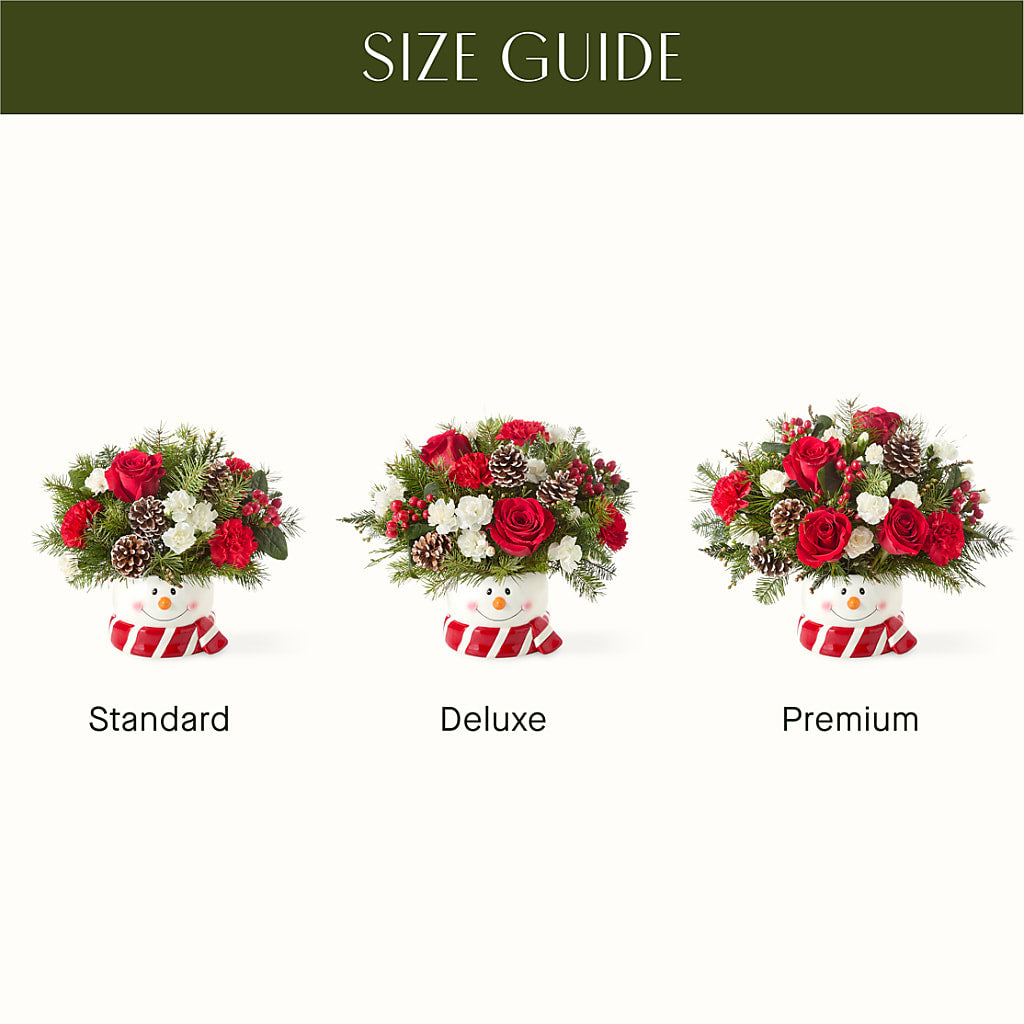 Jolly Snowman Bouquet –  Springerville Flower Shop, Springerville AZ