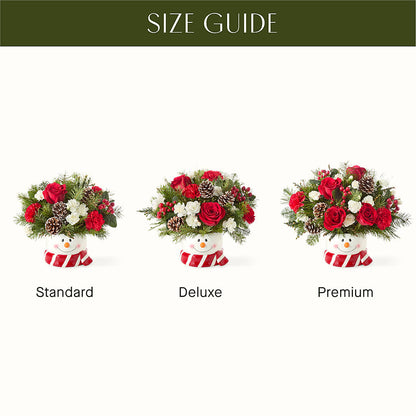 Jolly Snowman Bouquet –  Springerville Flower Shop, Springerville AZ