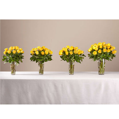 Long Stem Yellow Rose Bouquet –  Springerville Flower Shop, Springerville AZ