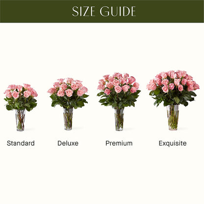Long Stem Pink Rose Bouquet –  Springerville Flower Shop, Springerville AZ