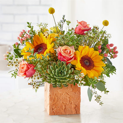 Sunflower Season Bouquet –  Springerville Flower Shop, Springerville AZ