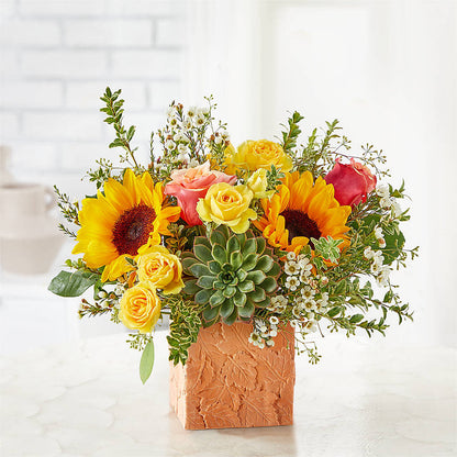 Sunflower Season Bouquet –  Springerville Flower Shop, Springerville AZ