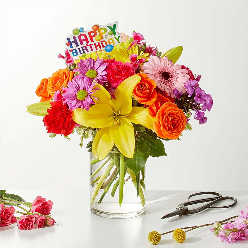 Cue the Confetti - A Florist Original –  Springerville Flower Shop, Springerville AZ