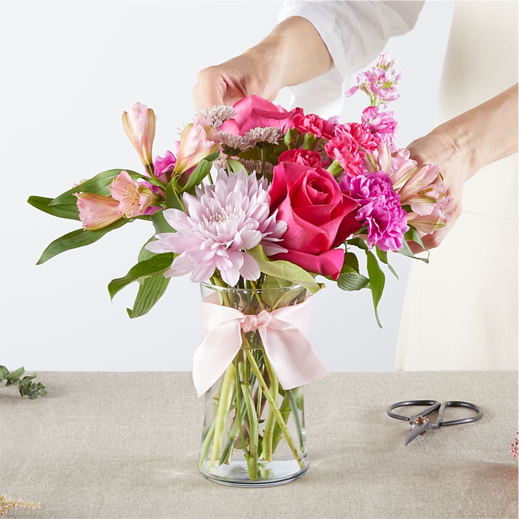 Pink Ribbon - A Florist Original –  Springerville Flower Shop, Springerville AZ