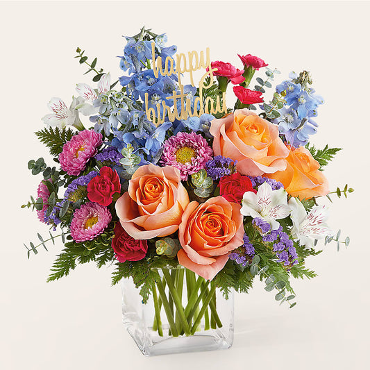 Birthday Bash Bouquet –  Springerville Flower Shop, Springerville AZ