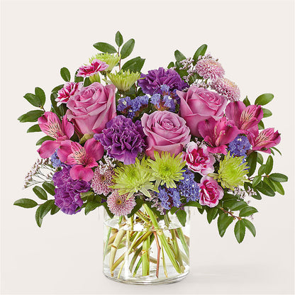 Glass Half Full Bouquet –  Springerville Flower Shop, Springerville AZ