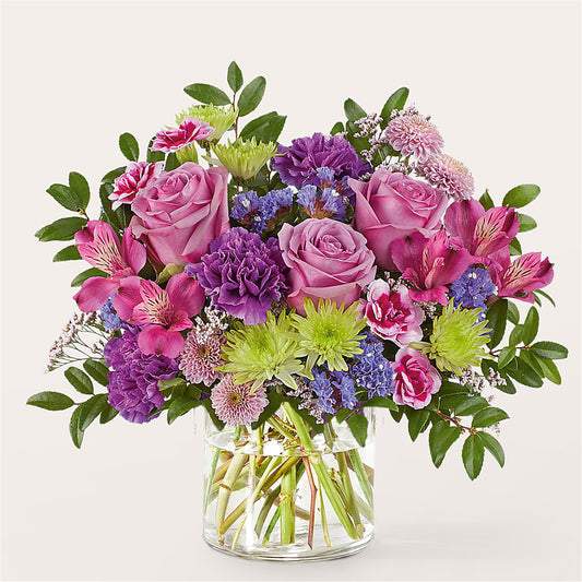 Glass Half Full Bouquet –  Springerville Flower Shop, Springerville AZ