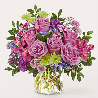 Glass Half Full Bouquet –  Springerville Flower Shop, Springerville AZ