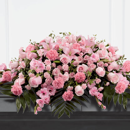 Garden of Comfort Casket Spray (Standard) –  Springerville Flower Shop, Springerville AZ