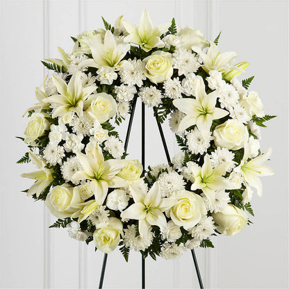 Treasured Tribute Wreath –  Springerville Flower Shop, Springerville AZ