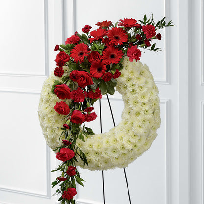 Graceful Tribute Wreath –  Springerville Flower Shop, Springerville AZ