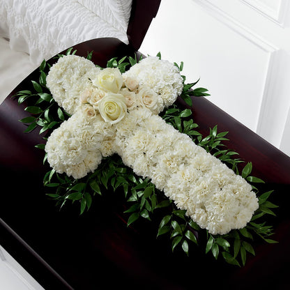 Peaceful Memories Casket Spray (Standard) –  Springerville Flower Shop, Springerville AZ