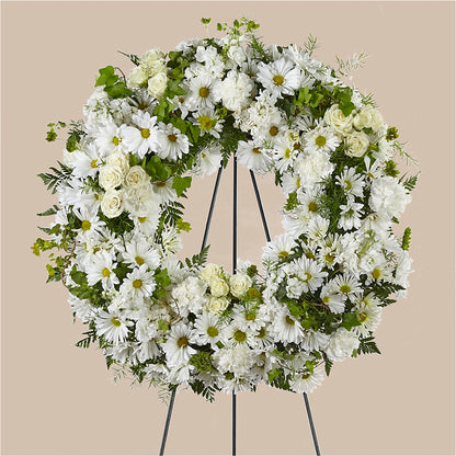 Faithful Wishes Wreath –  Springerville Flower Shop, Springerville AZ
