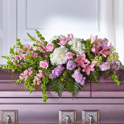 Life's Gratitude Casket Spray –  Springerville Flower Shop, Springerville AZ