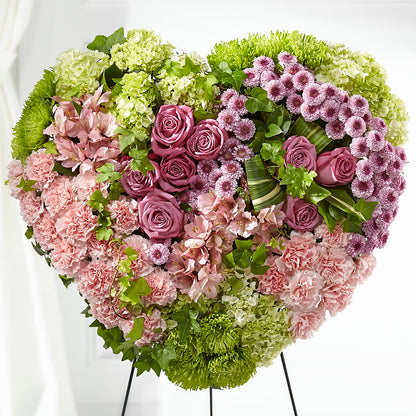 Heartwarming Standing Heart –  Springerville Flower Shop, Springerville AZ