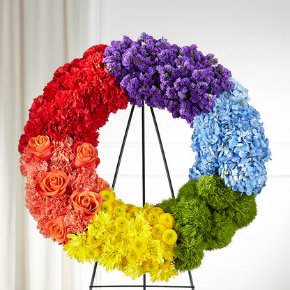 Circle of Love Wreath –  Springerville Flower Shop, Springerville AZ