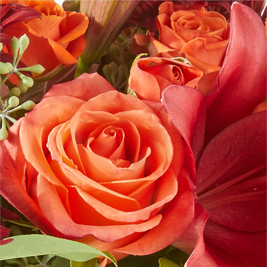 Crimson Leaves Bouquet –  Springerville Flower Shop, Springerville AZ