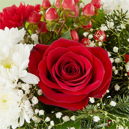Chance of Flurries Bouquet –  Springerville Flower Shop, Springerville AZ