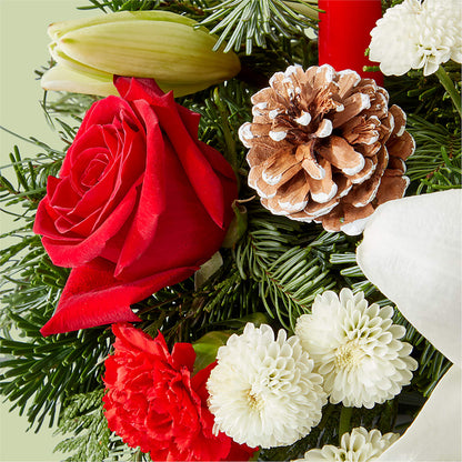 Seasonal Festivities Centerpiece –  Springerville Flower Shop, Springerville AZ