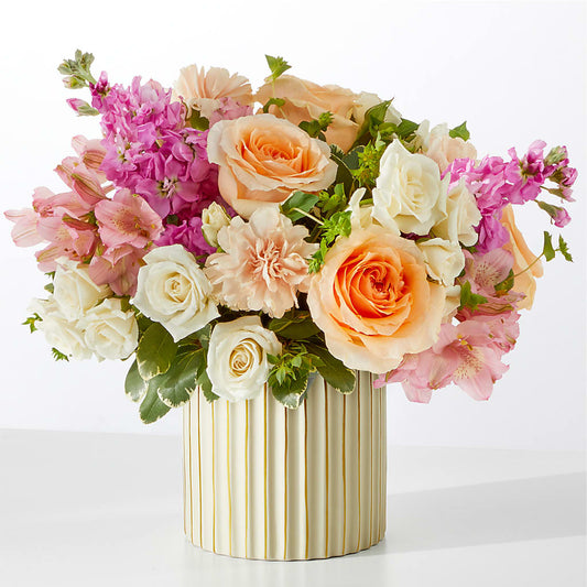 Paradise Bouquet with Ivory Vase –  Springerville Flower Shop, Springerville AZ