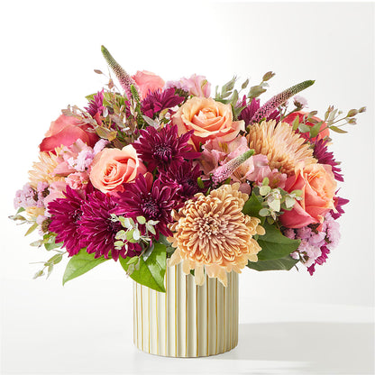 Berry Cobbler Bouquet with Ivory Vase –  Springerville Flower Shop, Springerville AZ