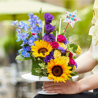 Star of the Day Floral Cake –  Springerville Flower Shop, Springerville AZ