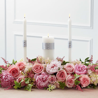Worldwide Romance Unity Candle Arrangement –  Springerville Flower Shop, Springerville AZ