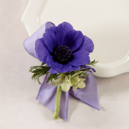 Purple Passion Boutonniere –  Springerville Flower Shop, Springerville AZ