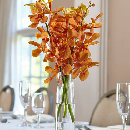 Orange Mokara Bud Vase –  Springerville Flower Shop, Springerville AZ