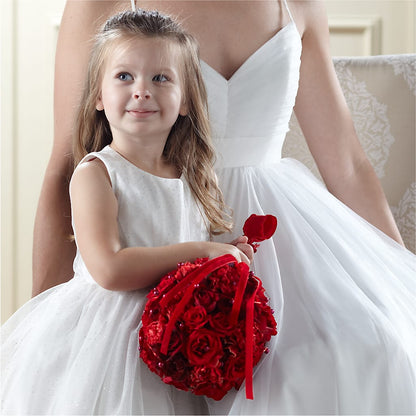 Pure at Heart Flower Girl Arrangement –  Springerville Flower Shop, Springerville AZ